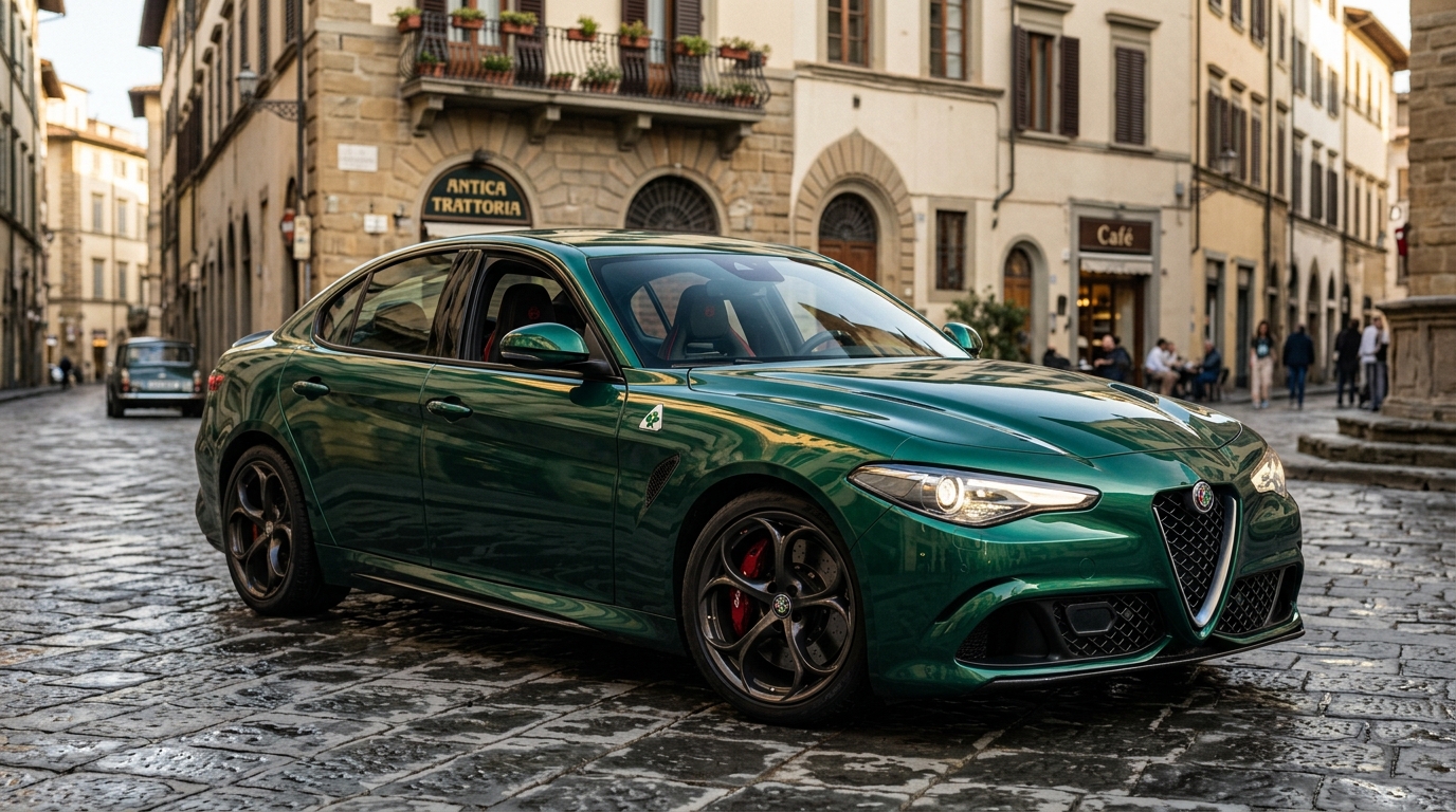 découvrez l'alfa romeo giulia quadrifoglio, la star mécanique du film 6 underground, alliant performance, design italien et puissance inégalée.