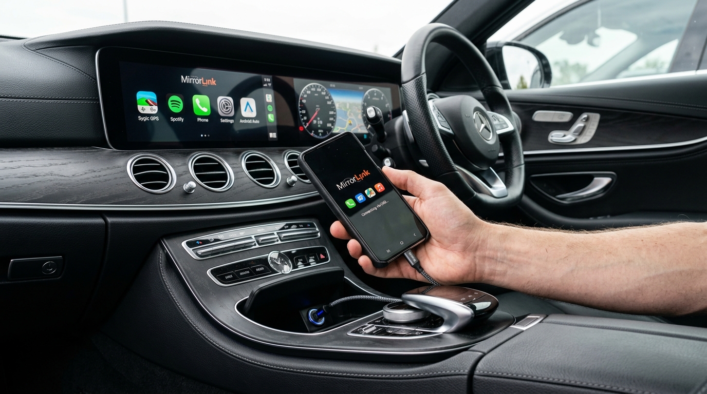 découvrez comment connecter facilement votre smartphone à votre voiture avec mirrorlink pour profiter d'une expérience de conduite connectée et sécurisée.