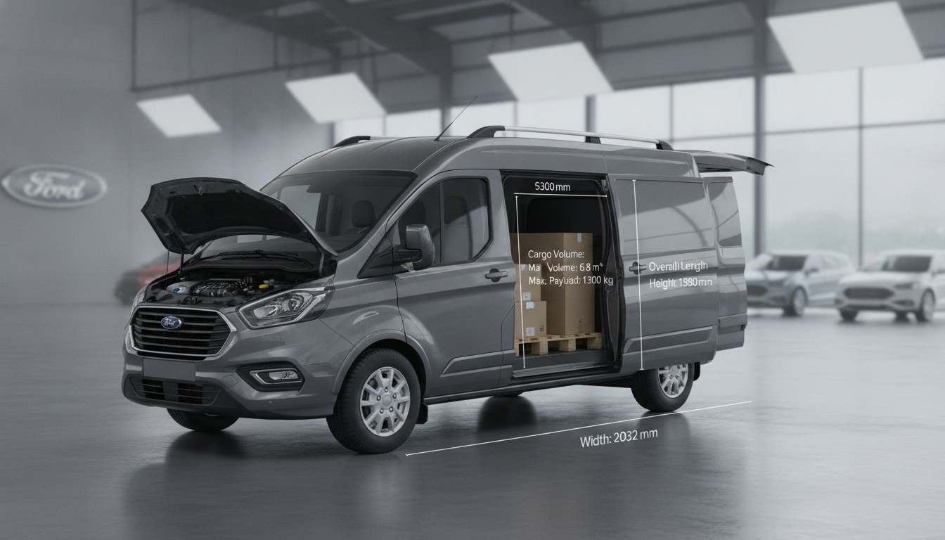découvrez les dimensions, le volume de chargement et la fiche technique complète du ford transit custom pour optimiser vos transports professionnels.