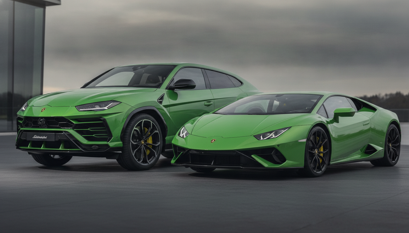découvrez les plus beaux modèles lamborghini verts, dont l'urus et la huracán, présentés dans leur couleur iconique qui symbolise puissance et élégance.