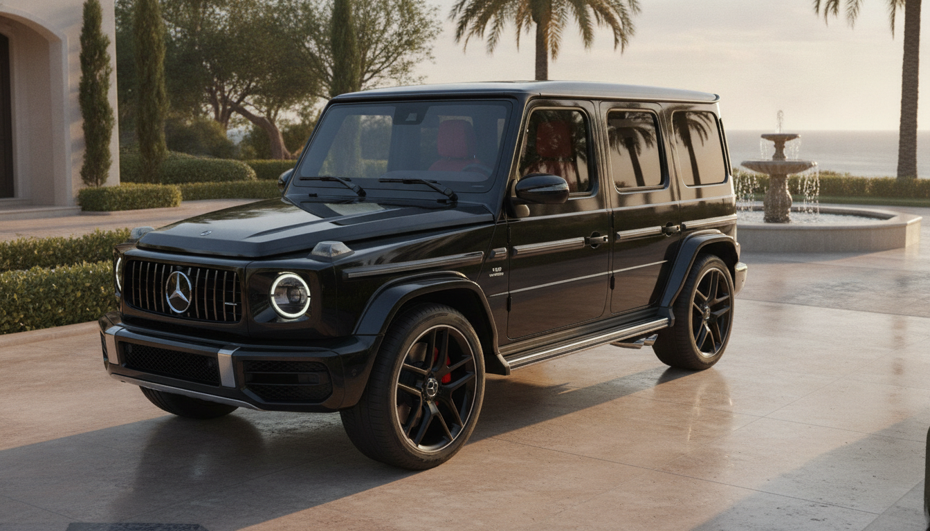 découvrez la mercedes-amg g 63, le mythique tout-terrain de luxe alliant design emblématique et performances puissantes grâce à son moteur v8.