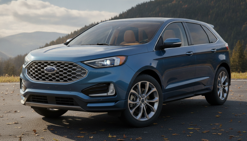découvrez le ford edge, le grand suv familial alliant confort, espace et équipements haut de gamme pour des trajets agréables en toute sécurité.