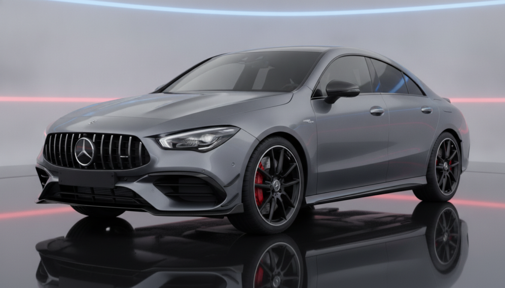 découvrez la mercedes-amg cla 45, un coupé 4 portes alliant design élégant et performances radicales pour une expérience de conduite unique et dynamique.