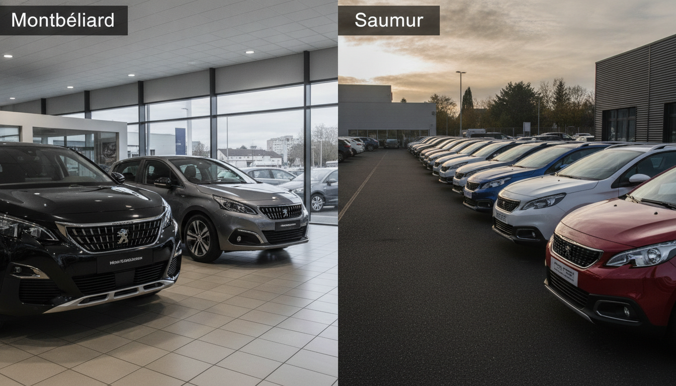 découvrez les concessions peugeot à montbéliard et saumur, offrant un large choix de véhicules neufs et d'occasions de qualité pour répondre à tous vos besoins automobiles.