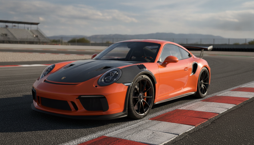 découvrez la porsche 911 (991) gt3 rs, un monstre de performance dédié à la piste, alliant puissance, précision et design exceptionnel pour les passionnés de conduite sportive.